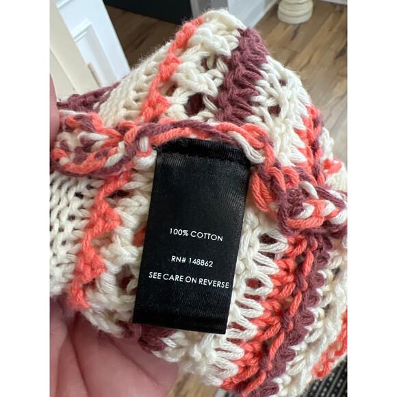 Torrid size 5 5X long crocheted sister sweater cardigan - Picture 4 of 4